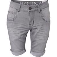 HOUND Pipe shorts trashed grey forfra 🩶 Klassiske denimshorts med cool slidt effekt